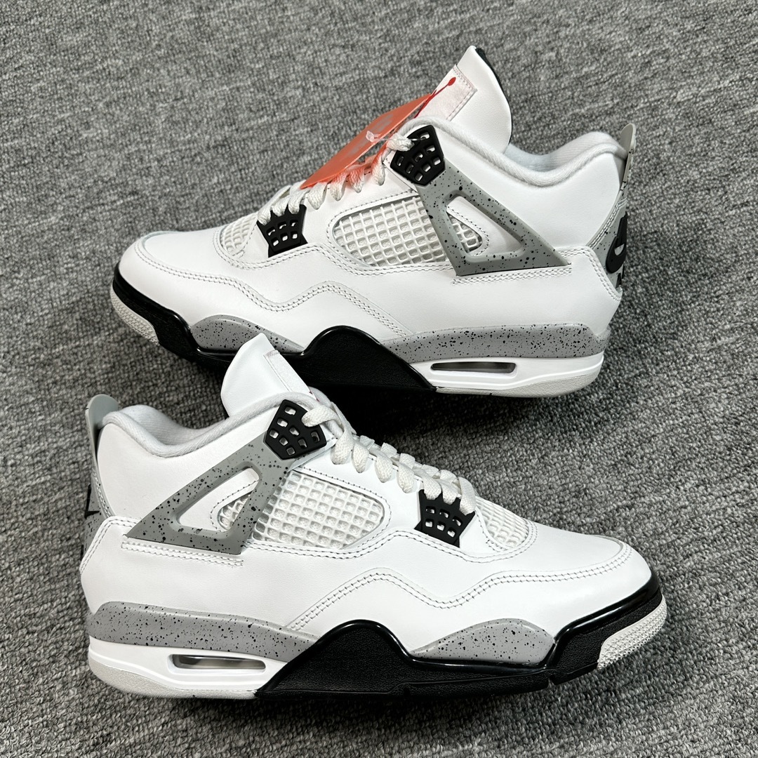 Air Jordan 4 White Cement