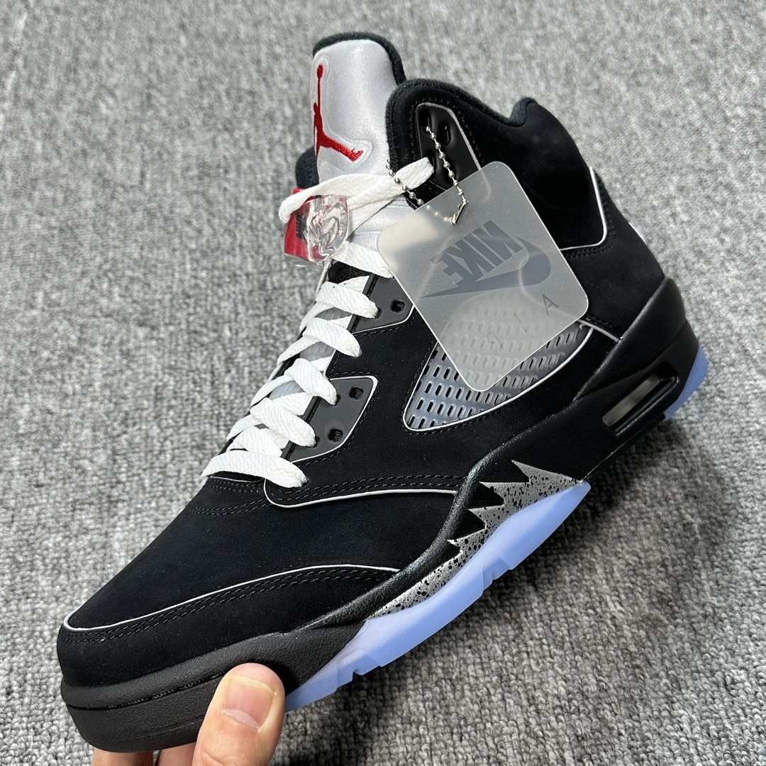 Air Jordan 5 Black Metallic