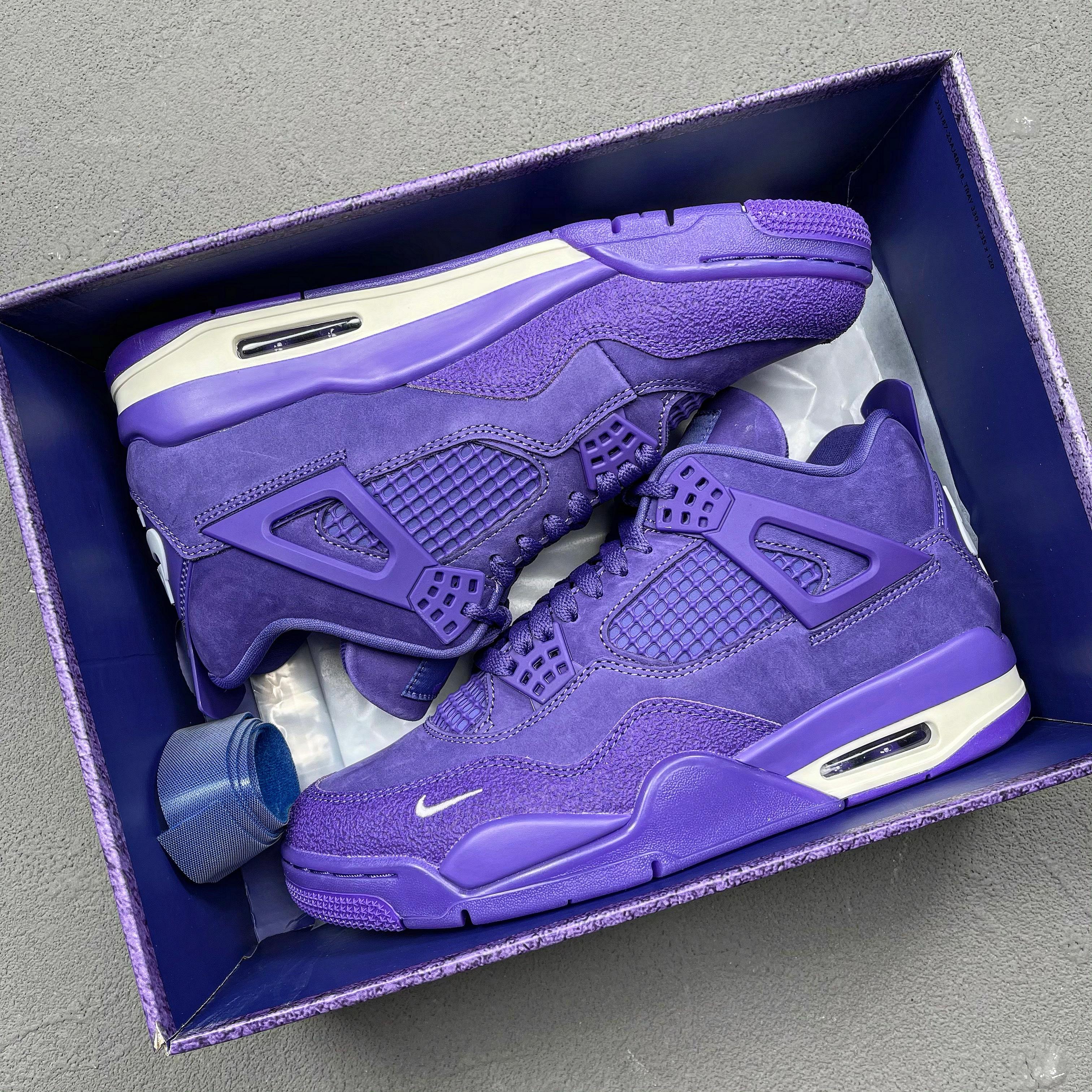 Air Jordan 4 Purple Suede