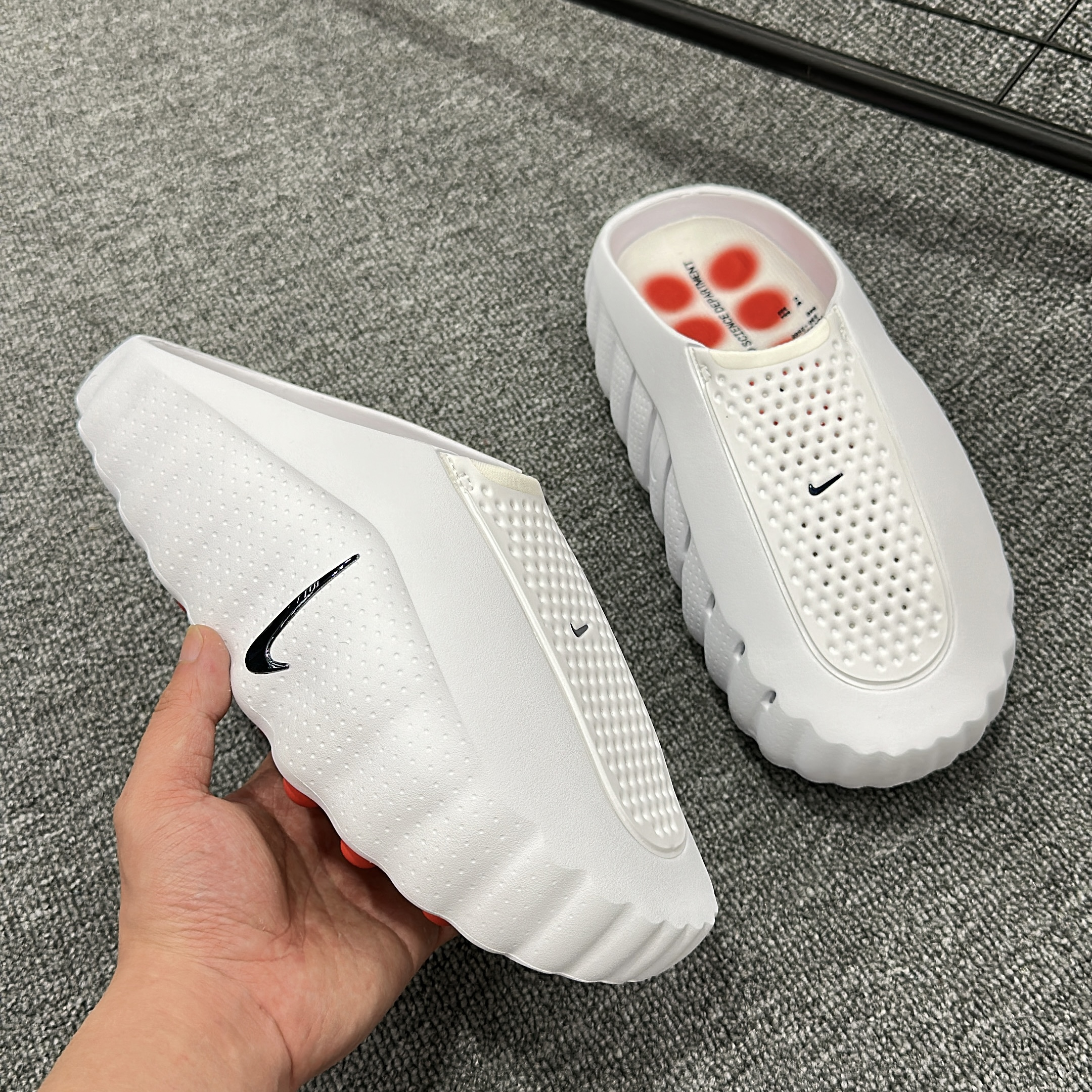 Nike ReactX Rejuven8 Recovery Clog White